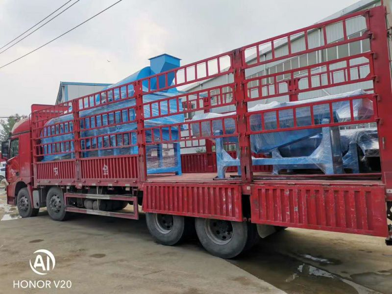 遼寧客戶(hù)滾筒篩和直線篩裝車(chē)發(fā)貨現(xiàn)場(chǎng)