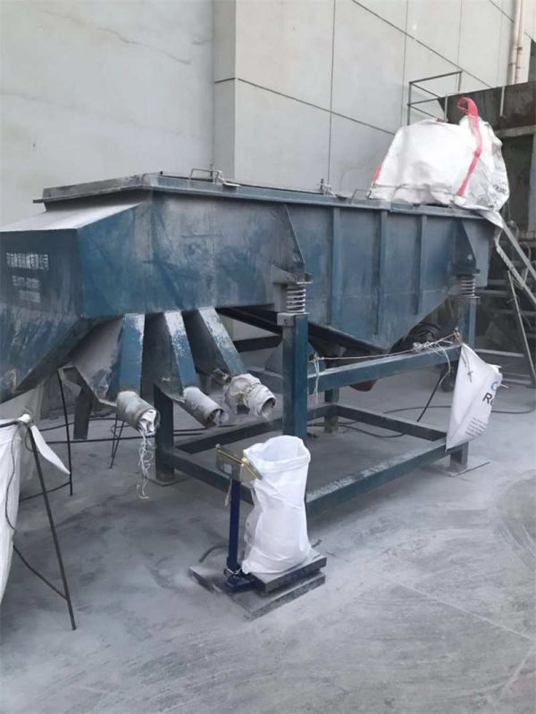 直線篩、螺旋輸送機(jī)客戶使用現(xiàn)場